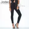Jadea leggings con ganci ed occhielli 4171