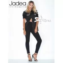 Jadea leggings con ganci ed occhielli 4171