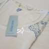Pigiama Fibra Bamboo MagicDream 8117 con pizzo azzurro perla - dettaglio pigiami