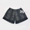 Pigiama donna animalier top + shorts Blu e grigio MagicDream 8120