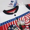Pigiama corto bambino 4 anni ai 7 anni Evengers Blu Navy