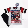 Pigiama corto bambino 4 anni ai 7 anni Evengers Blu Navy