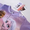 Pigiama Disney Frozen bambina corto lilla 3 anni ai 7 anni