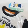 Pigiama bambino Baby Shark Grigio melange 18 ai 30 mesi