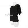 Jadea maglia cotone con spalla con ganci ed occhielli 4164