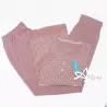 Pigiama donna Infiore VAT 462 jersey stampato cuoricini e pizzo