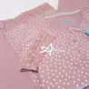 Pigiama donna Infiore VAT 462 jersey stampato cuoricini e pizzo