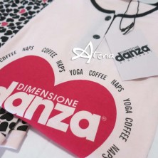Pigiama donna Dimensione Danza maculato a cuori DD20186