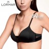 Lormar reggiseno senza ferretto Triangolo Extra nero