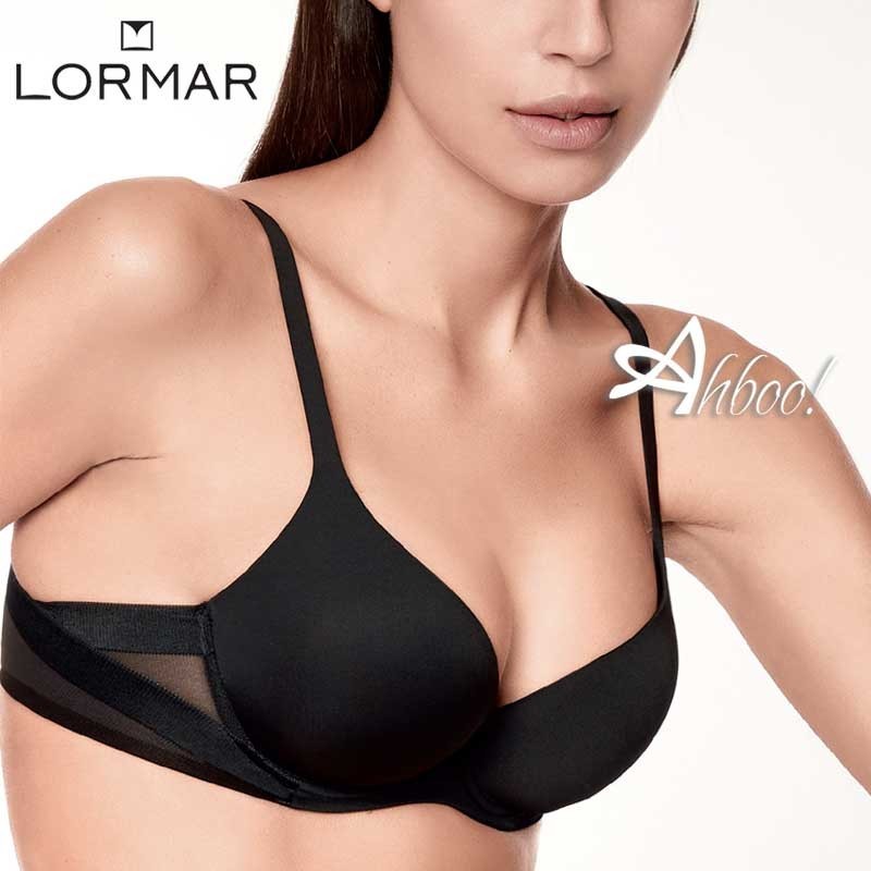 Lormar reggiseno a balconcino Plunge Extra Soft touch