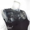 Maglia donna sottogiacca taglio cuore con paillettes Antonella 64054
