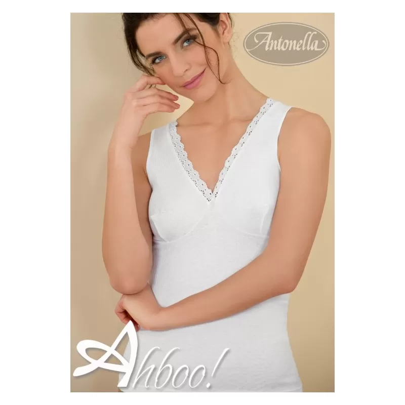 Canottiera intims donna Antonella 61094 conf. 3 pz