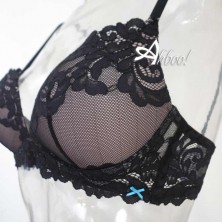reggiseno PushUp senza ferretto Infiore 5011 in pizzo dettaglio