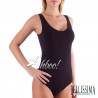 Body intimo donna microfibra bellissima nero 090