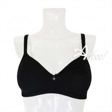 SièLei reggiseno senza ferretto semi imbottito in cotone biologico 1452