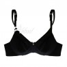 SièLei reggiseno senza ferretto semi imbottito in cotone biologico 1452