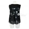 Jadea maglia viscosa con schiena chiffon 4161 sottogiacca