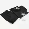 Pigiama donna estivo nero short con stella e strass Intimami ID722
