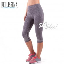 leggings sport capri sportivo melange Bellissima A009