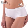 Panty-Culotte da donna sgambata 057 bianco