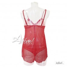 babydoll intimo Infiore pois