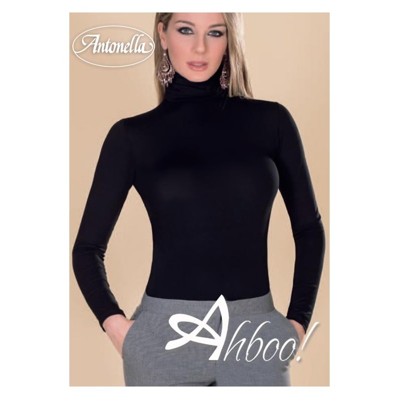 Dolcevita in viscosa sottogiacca a manica lunga Antonella 62894-L