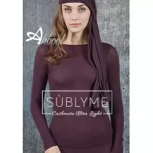 Maglia Sublyme Cashmere Ultra Light scollo tondo - magliette intime donna