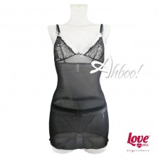 completino intimo donna babydoll perizoma loveandbra 10699