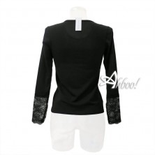 Sottogiacca MagicDream con scollo e maniche in pizzo 8045 maglietta da donna