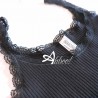 MagicDream canottiera da donna con balzina in cotone costina 7899