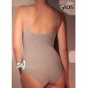 Body intimo gios peonia cotone grigio melange