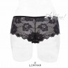 culotte pizzo lormar deluxe intimo donna nero