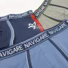 mutande tri-pack boxer uomo Navigare intimo tinta unita jeans navy grigio B2942Z