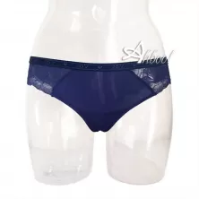 Reggiseno Triangolo + slip brasiliana mutanda Infiore scritte lurex Mar1969
