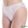 Slip brasiliana intimo donna Lepel Belseno 253 pizzo bianco