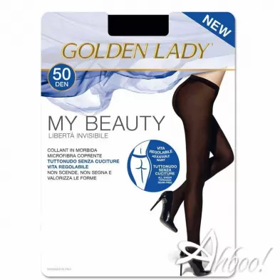 Collant microfibra Golden Lady MYBEAUTY 50 DEN 5PZ