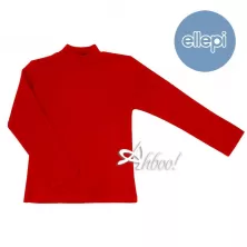 Ellepi maglia lupetto bimbo bimba caldo cotone 3 / 12 anni 7596 - intimo bambino - rosso