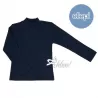 Ellepi maglia lupetto bimbo bimba caldo cotone 3 / 12 anni 7596 - intimo bambino - blu