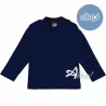 Ellepi maglia lupetto bimbo bimba caldo cotone 12/24 mesi 7595 intimo bambino - blu