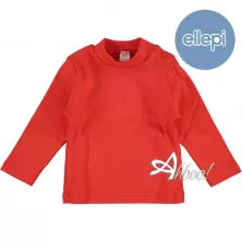 Ellepi maglia lupetto bimbo bimba caldo cotone 12/24 mesi 7595 intimo bambino - rosso