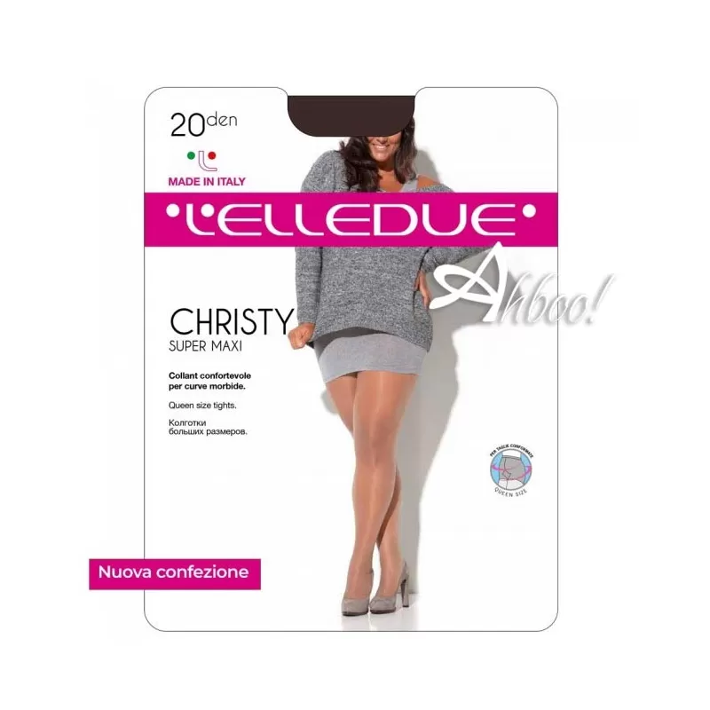 calze collant calibrati Elledue Christy20 SUPER MAXI