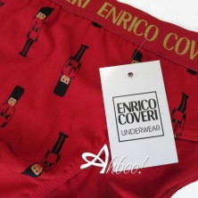 Slip Enrico Coveri EB1702 Schiaccianoci Rosso o Blu