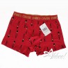 Boxer uomo Enrico Coveri intimo EB1702 Schiaccianoci Rosso o Blu - mutande