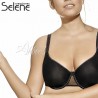 Reggiseno a balconcino Sara Selene Coppa D con tulle