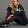 Jadea leggings jacquard vichy 4282 bordeaux