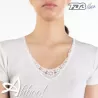 Maglia donna Mistolana mezza manica con pizzo FDB