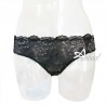 Jadea completino intimo reggiseno a balconcino + slip mutandina pizzo bicolore 4249