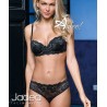 Jadea completino intimo reggiseno a balconcino + slip pizzo bicolore 4249