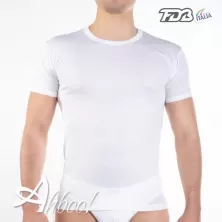 Maglia filo di scozia da uomo FDB 2160 a girocollo conf. 3 pz