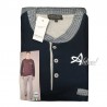 Pigiama uomo invernale Bip Bip serafino profilo micro-tartan Bip Bip 6429 caldo cotone